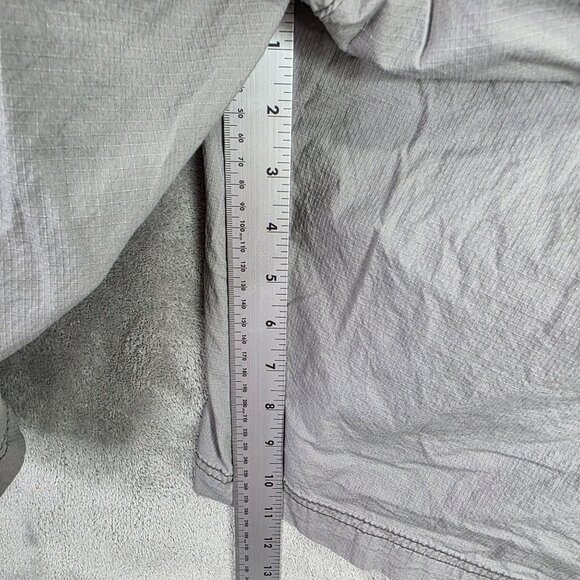 Mens WearFirst WF Gray Ripstop Cargo Shorts Free Band 11" Inseam Stretch Size 38 - Picture 9 of 11